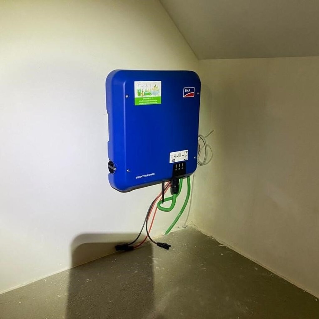 zonnepanelen in Vlimmeren met een SMA omvormer